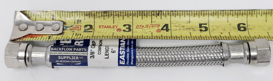 48141 6" Sensing Line Eastman Braided Faucet Connector