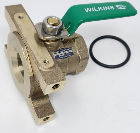 RK112-375XLBV1 Wilkins: 1.5" 375 LF Inlet Ball Valve Lead Free