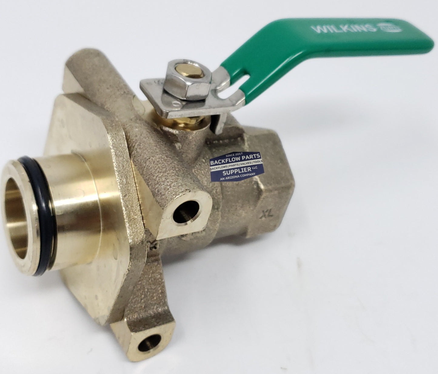 RK1-375XLBV1 Wilkins: 1" 375 Lead Free Inlet Ball Valve