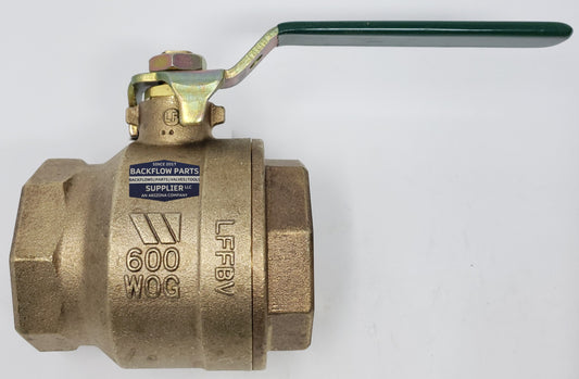 0792511 Watts: Ball Valve NON Tapped 2" *Lead Free*