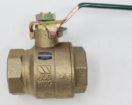 0792510 Watts: Ball Valve NON Tapped 1.5" *Lead Free*