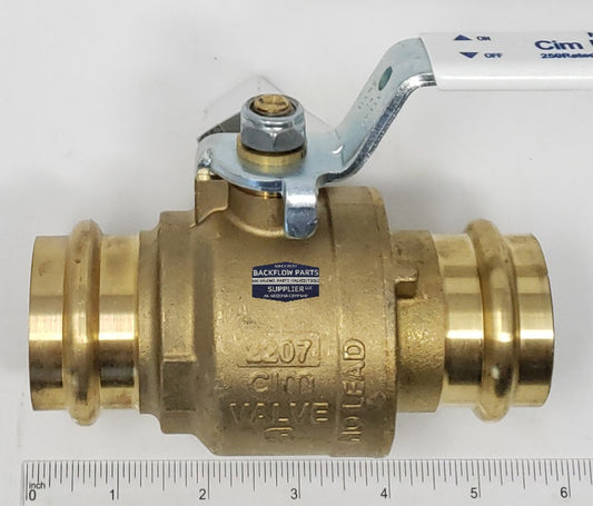 1220NL-09 1.5" Cimpress Ball Valve - No Lead