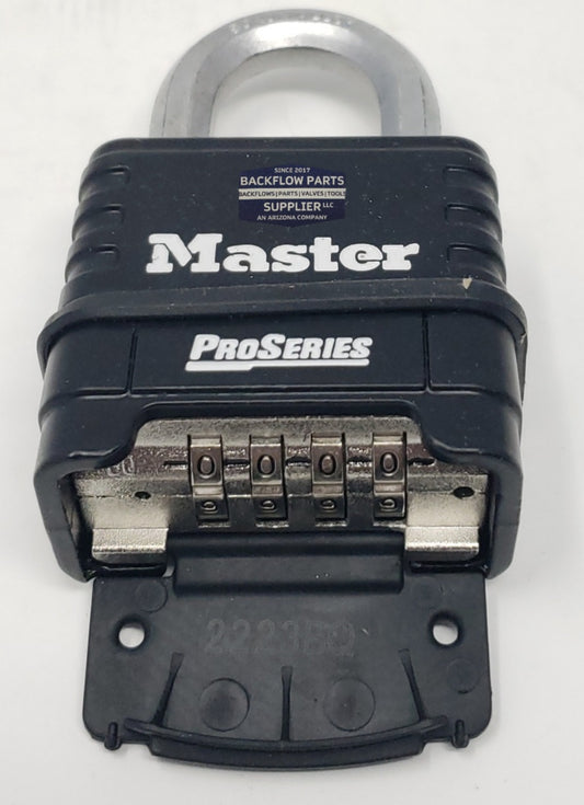 HDComboLock Master Lock 1178 Pro Series Die Cast Resettable Padlock