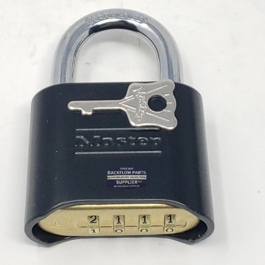 ComboLock Master Lock 178BLK Resettable Combo Black