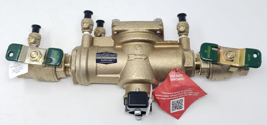 009LF-1 Watts: 1" LF009M2-QT Straight RP Backflow