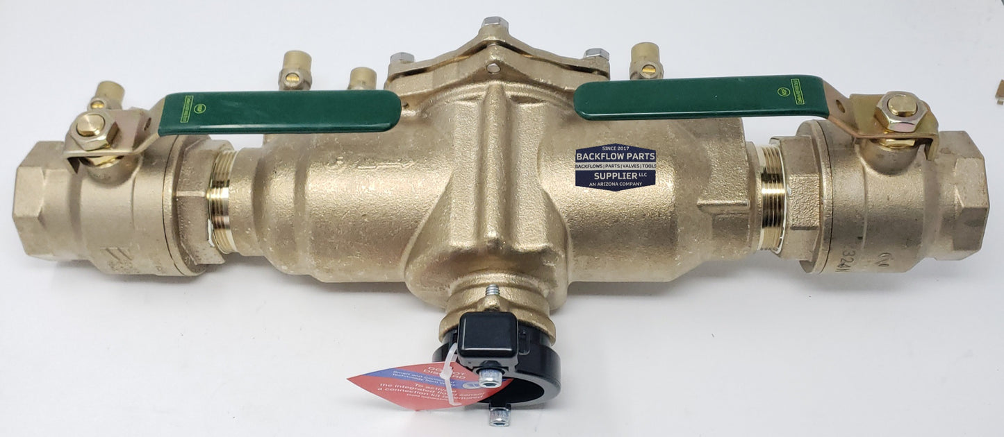 009LF-2 Watts: 2" LF009M2-QT Straight RP Backflow