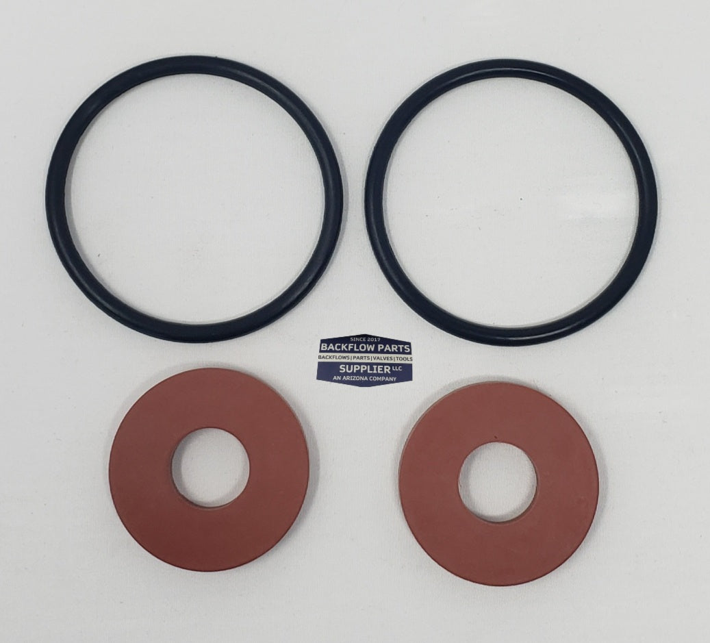 905042S Febco: .75" - 1.25" - 1st and 2nd Check Rubber Parts (Red Silicone)