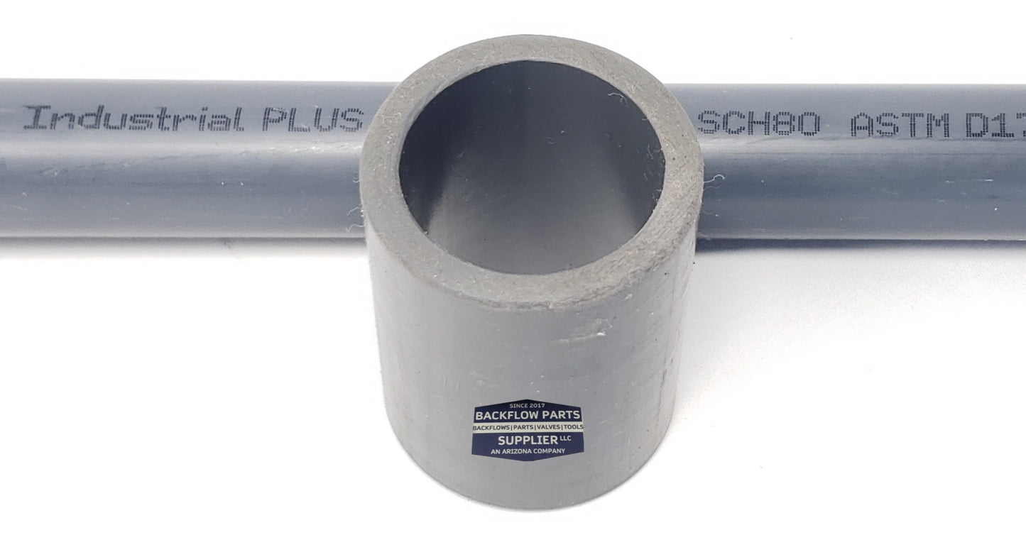 8008-007AB .75" PVC SCH 80 Pipe Plain End