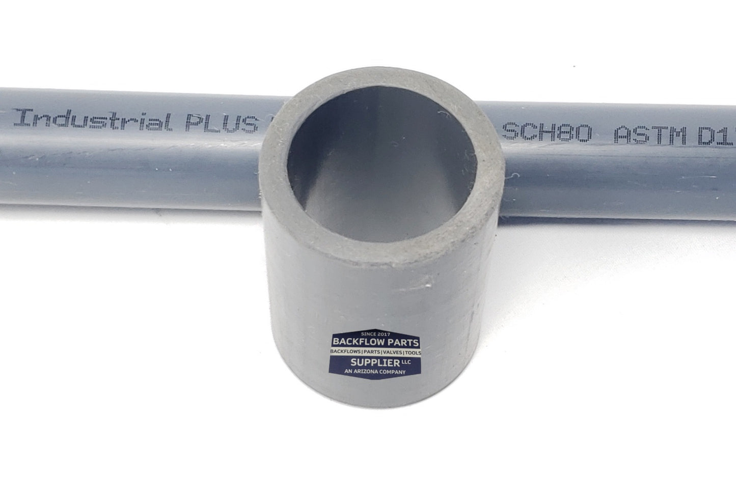 8008-020AB 2" PVC SCH 80 Pipe Plain End