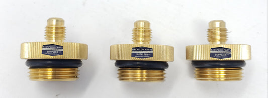 QTB-175 Brass Quick Test Fittings .75" (Set of 3)